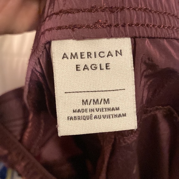 American Eagle Track Joggers - Maroon - Medium - Picture 6 of 6